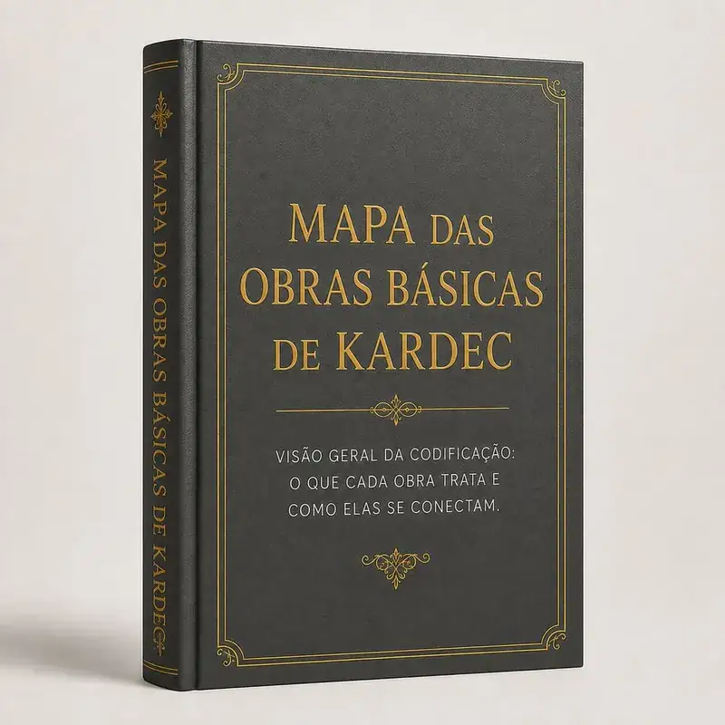 Mapa das Obras Básicas de Kardec