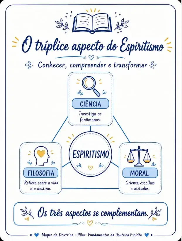 O Tríplice Aspecto do Espiritismo
